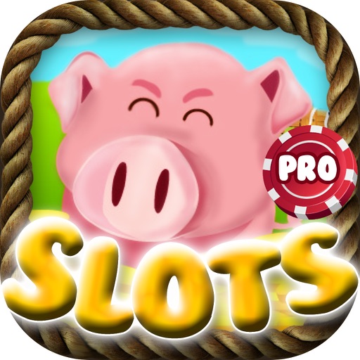 Little Piggie Slots Pro - Casino Slot Machine Games with Daily Bonus Rewards) Icon