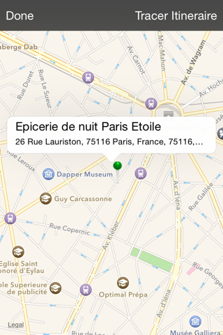 Epicerie de nuit Paris Etoile screenshot 3