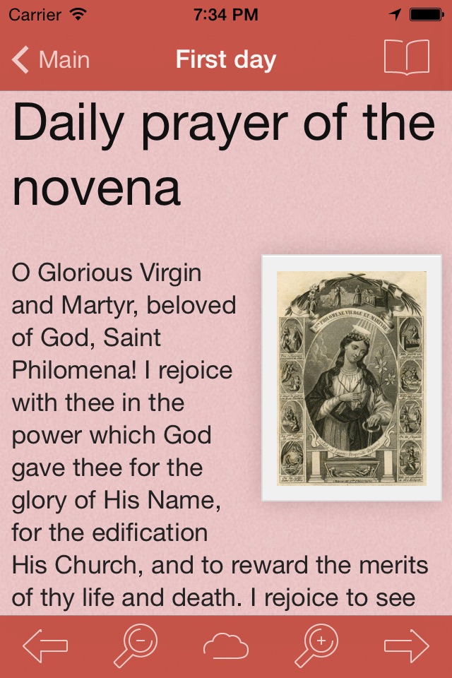 St. Philomena: Dear Little Saint, Virgin Martyr, the Wonder-Worker screenshot 3