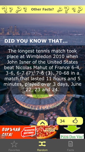 Did You Know... Sport Facts