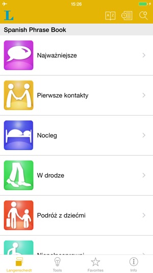 Rozmówki Langenscheidt. HISZPAŃSKI(圖2)-速報App