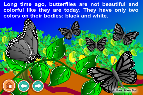 The story of Flower and Butterfly (Untold toddler story from Hien Bui) screenshot 2