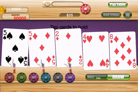 123 LIVE Video Holdem Poker - ultimate card gambling table screenshot 3