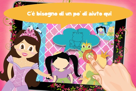 Play with Princess Zoe Jigsaw Game for toddlers and preschoolers screenshot 3