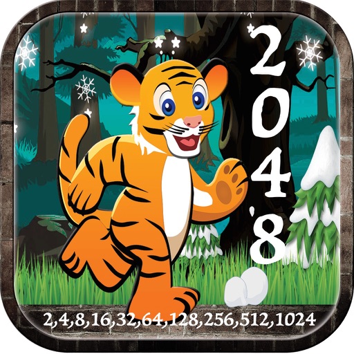 Hyades The Tiger 2048 iOS App