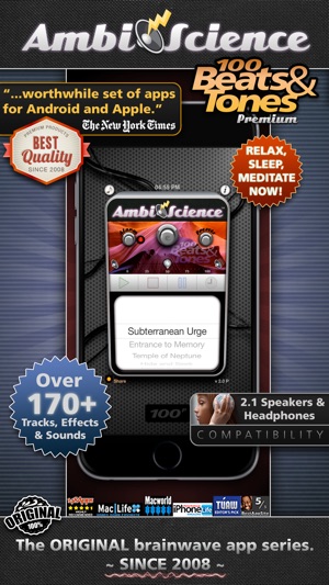 100 Binaural Beats and Tones! Premium*| AmbiScience™(圖1)-速報App