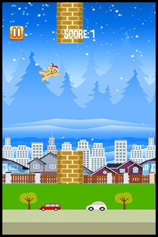Christmas Bird Go - make it santa, elf, reindeer, and more! screenshot 3