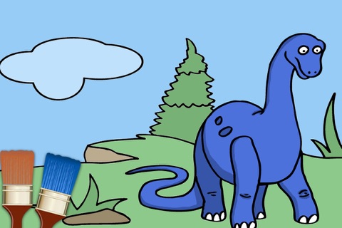 Dinosaurs Coloring Book Game screenshot 4