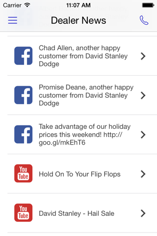 David Stanley Chrysler Jeep Dodge DealerApp screenshot 4