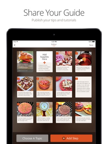 Snapguide - How-tos, Recipes, Fashion, Crafts, iPhone Tips and Lifehacks screenshot