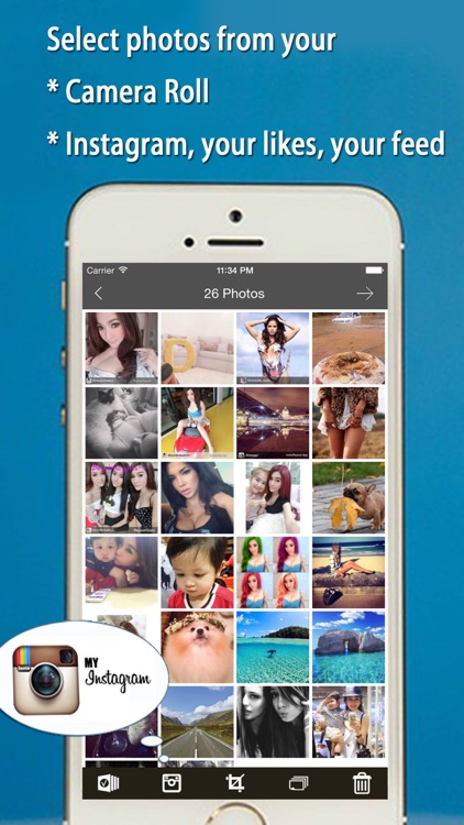 FlipPics - Video SlideShow Maker for Instagram with music