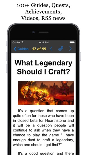 Database for Hearthstone: Heroes of Warcraft™(圖5)-速報App