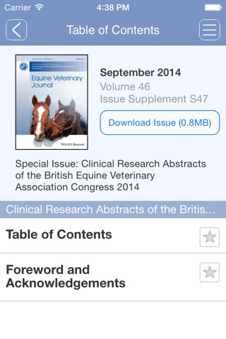 Equine Veterinary Journal screenshot 2