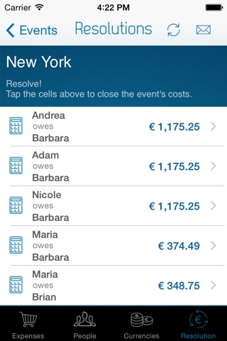 Pay&Share - Shared funds screenshot 4