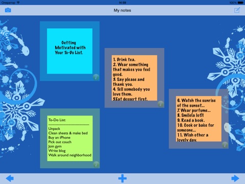 Sticky Notes for iPad screenshot 3