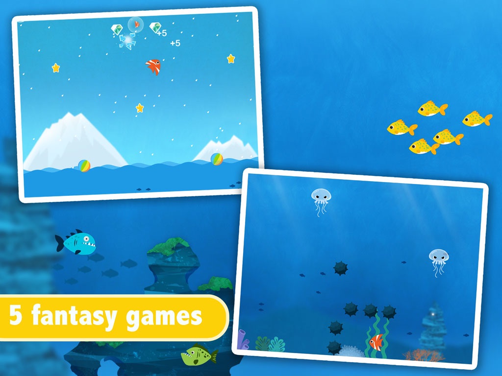 Labo Paper Fish - Make fish crafts with paper and play creative marine games screenshot 4