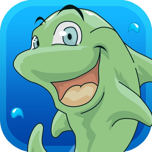 Dolphin Maze - For Kids! Help Dooney And His Friends Popping Underwater Bubbles! Icon