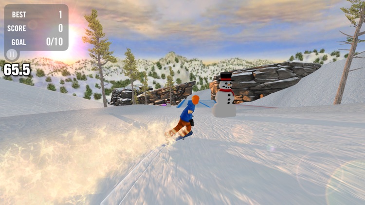 Crazy Snowboard Free screenshot-3