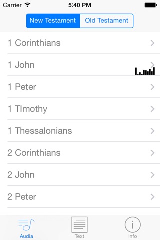 Bible Audio and Text Pro screenshot 2