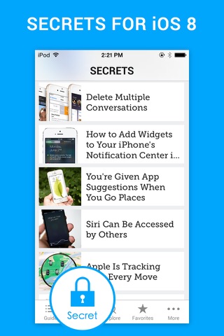 Guide for iPhone 6 and iOS 8 - Tips, Tricks & Secrets for iPhone, iPad, & iPod Touch screenshot 2