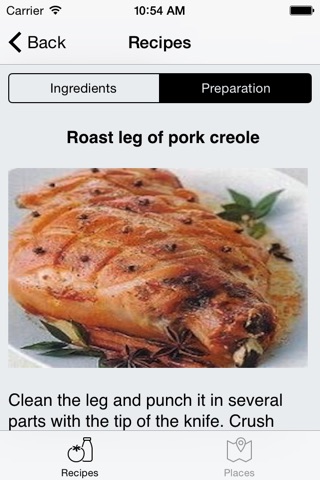 Cuban Recipes Pork & Restaurants screenshot 2