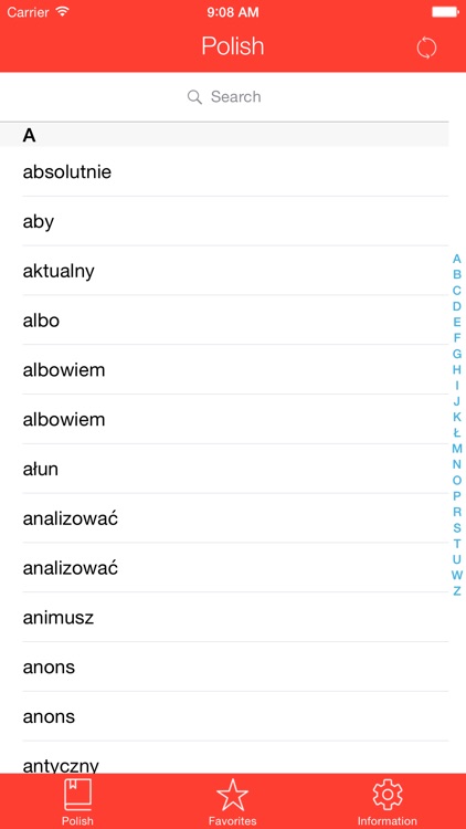 Polish-Uzbek Free Dictionary