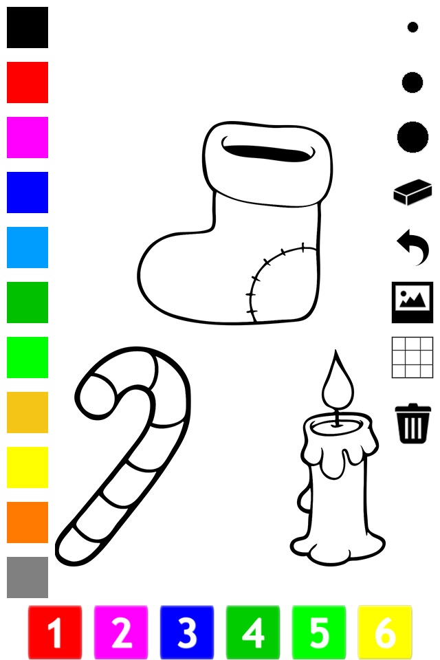 A Christmas Coloring Book screenshot 3