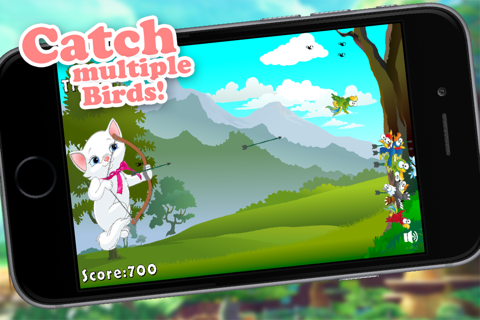 Cat Shooter - Feed the Feral Kittens by Shooting Those Bad Birds! screenshot 4
