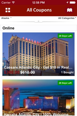 Casino Coupons screenshot 3