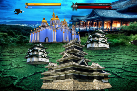 Shuriken Ninja War - Defend the city screenshot 4