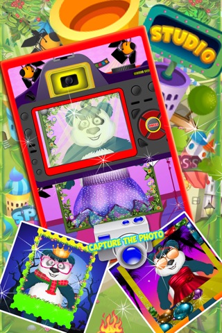 Panda Care – Kids animal run, spa and salon game screenshot 3