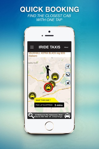 iRide Taxis screenshot 2