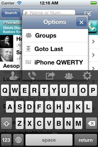 PhoneBook+Lite screenshot 2