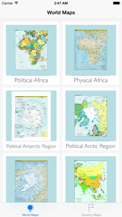 World Maps — The Whole World Atlas Offline