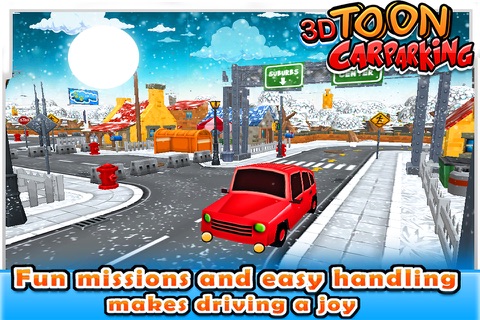 3D Toon Car Parking ( Driving Cartoon  Game for Boys and Girls ) screenshot 3
