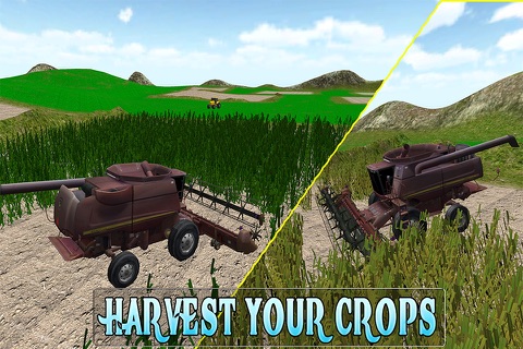 Farming Tractor Hay Harvest Simulator screenshot 4