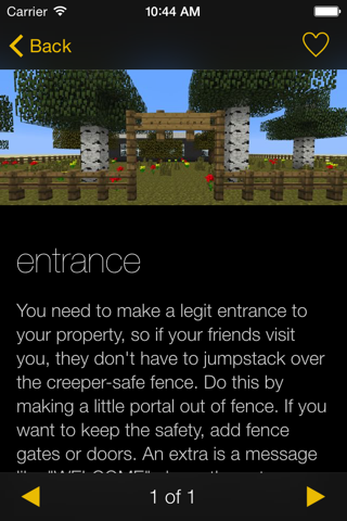 iFurniture Minecraft Designs screenshot 3
