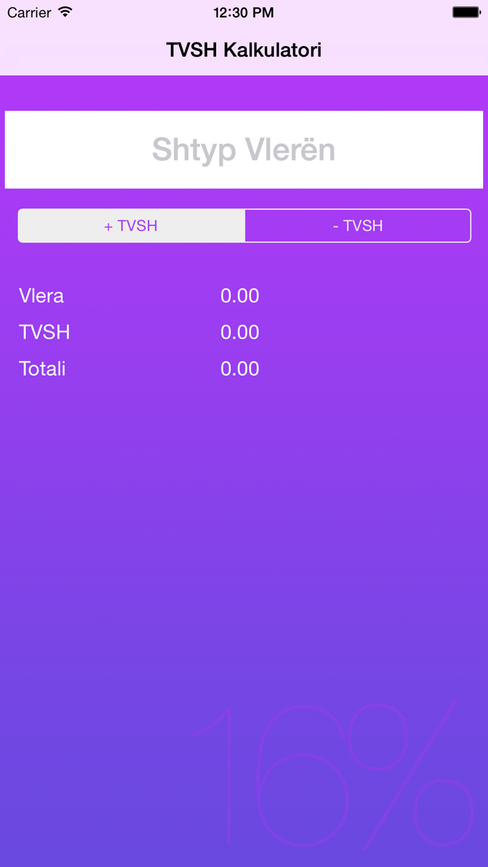 TVSH kalkulatori për Kosovë 16