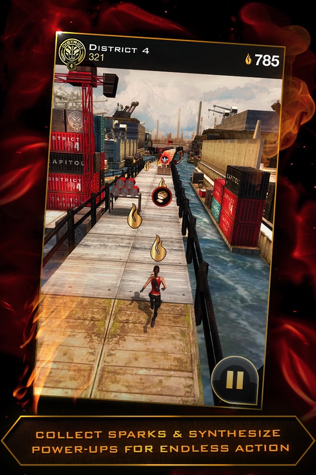 Hunger Games: Catching Fire - Panem Run screenshot 2