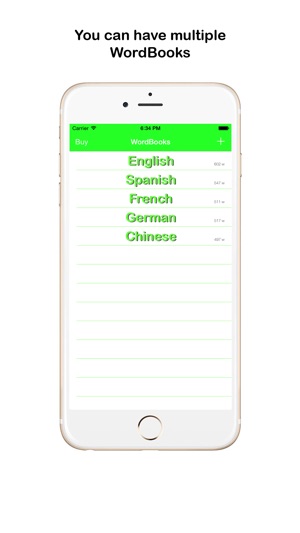 WordBook - Save and Learn Words with Your Own Dictionary(圖3)-速報App