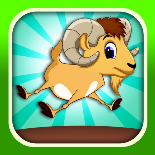 A  Crazy Jumping Goat FREE - A Barn Animal Hopping Game