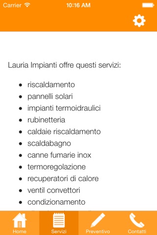 Lauria Impianti screenshot 2