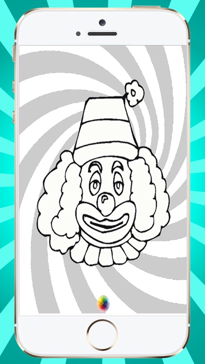 Coloring Book Clown