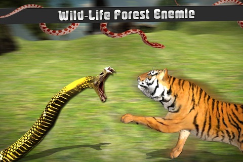 Snake Attack Simulator 3D - Deadly Python Simulation Game in Savanna Wildlife Forest screenshot 4