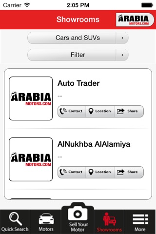 Arabiamotors screenshot 4