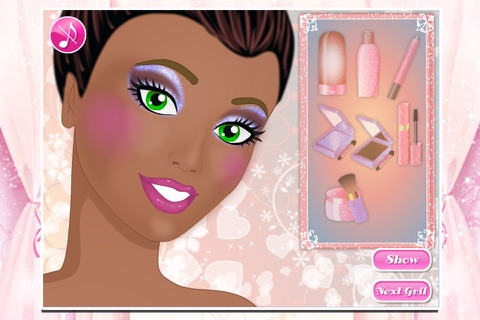 Cute bride makeup screenshot 4