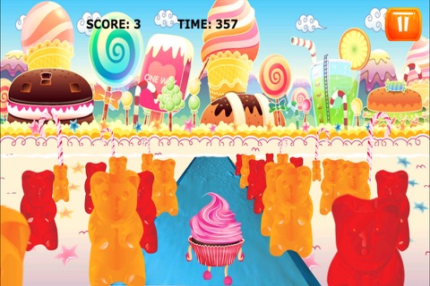 A Crazy Cupcake Adventure Run - Speedy Sweet Sugar Dash FREE screenshot 2
