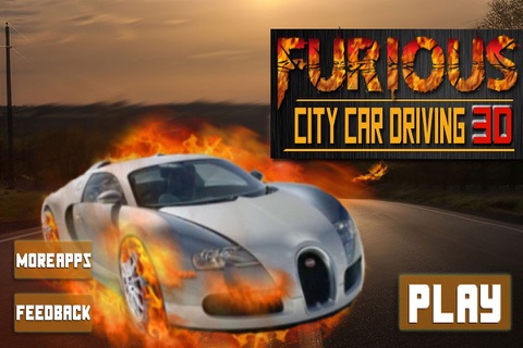 Furious Car Driving 3D - Real Speed Car Smash Drifting and Turbo Racing for teens and kids screenshot 4