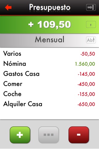 Calculadora de Presupuestos Lite screenshot 2