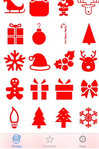 Christmas Emoji Emoticons screenshot 4